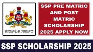 SSP Pre-Matric and Post-Matric Scholarship 2025