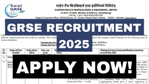 GRSE Recruitment 2025